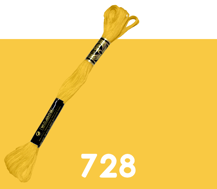DMC Stranded Cotton 728