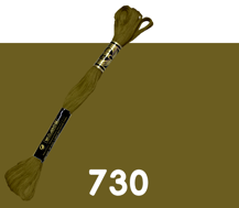 DMC Stranded Cotton 730