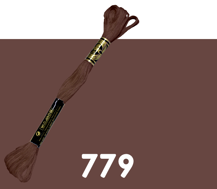 DMC Stranded Cotton 779