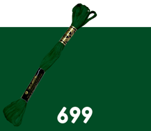 DMC Stranded Cotton 699
