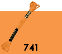 DMC Stranded Cotton 741