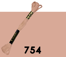 DMC Stranded Cotton 754