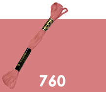 DMC Stranded Cotton 760
