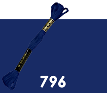 DMC Stranded Cotton 796