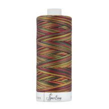 SEW EASY COLLECTION - Fine Quilting Thread 100% Cotton - variegated  50/3 1100m col 4262