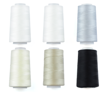 SEW EASY COLLECTION - Fine Quilting Thread 100% Cotton - solids  50/2 4570m