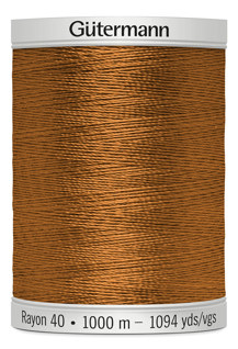 GUTERMANN - Thread Rayon 40 1000M Sulky Machine Embroidery - 568