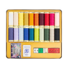 GUTERMANN Thread Fashion Box Sew All 100m with Needles/Pins/Tape Measure - 20 reels