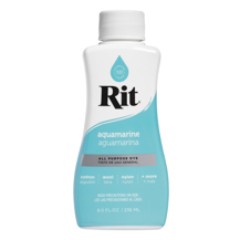 RIT - Fabric Dye All Purpose Liquid 8oz (236ml) - Aquamarine