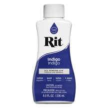 RIT - Fabric Dye All Purpose Liquid 8oz (236ml) - Indigo