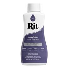 RIT - Fabric Dye All Purpose Liquid 8oz (236ml) - Navy Blue