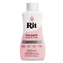 RIT - Fabric Dye All Purpose Liquid 8oz (236ml) - Rose Quartz