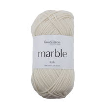 FIDDLESTICKS Marble Cotton Acrylic Yarn-Ivory