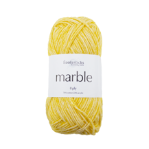 FIDDLESTICKS Marble Cotton Acrylic Yarn-Marigold