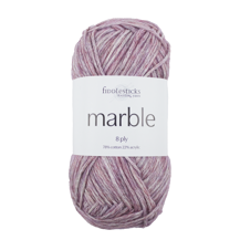 FIDDLESTICKS Marble Cotton Acrylic Yarn-Mulberry