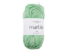 FIDDLESTICKS Marble Cotton Acrylic Yarn-Green