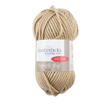 FIDDLESTICKS Superb Big 100% Acrylic Yarn-Brown