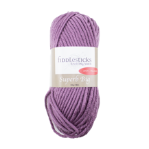 FIDDLESTICKS Superb Big 100% Acrylic Yarn-Purple