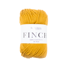 FIDDLESTICKS Finch Cotton Yarn-Mustard