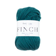 FIDDLESTICKS Finch Cotton Yarn-Peacock