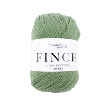 FIDDLESTICKS Finch Cotton Yarn-Sage Green