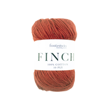 FIDDLESTICKS Finch Cotton Yarn-Terracotta