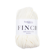 FIDDLESTICKS Finch Cotton Yarn-Ecru