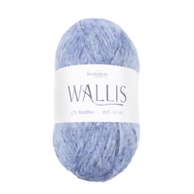 FIDDLESTICKS Wallis Bamboo/Acrylic Yarn-Blue