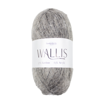 FIDDLESTICKS Wallis Bamboo/Acrylic Yarn-Grey
