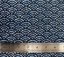 Sevenberry Waves Shibori - per metre