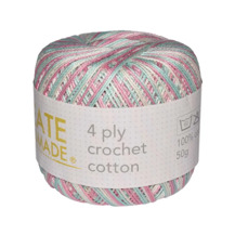 4ply Crochet Cotton BC6054 VER PASTEL