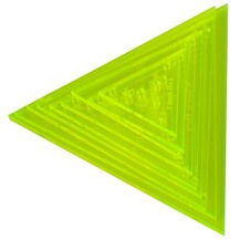 Matilda's Own Template - Triangle 60deg Set of 9 - Small 1-3in