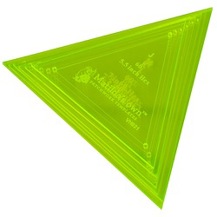 Matilda's Own Template - Triangle 60deg Set of 6 - Large 3.25-4.5in