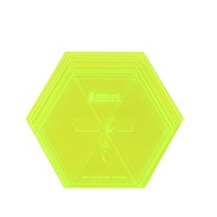 Matilda's Own Template - Hexagon Set of 5 - Extra Large 8.5-10.5in