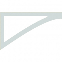 Matilda's Own Template - Pattern Drafting Square Printed Clear