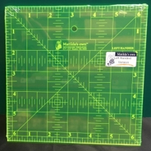 Matilda's Own Template - Ruler Square Imperial Left Handed - 6.5 x 6.5in