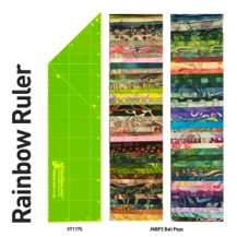Matilda's Own Template - Rainbow Ruler - 2.5 x 10in