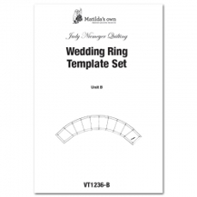 Matilda's Own Template - Wedding Ring Unit B  (Judy Niemeyer)