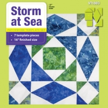 Matilda's Own Template - Storm at Sea Set of 7 - 16in