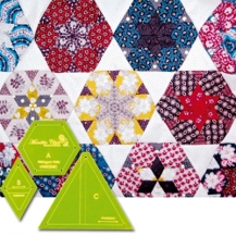 Matilda's Own Template - Hexagon Party Set of 3 - 8 in