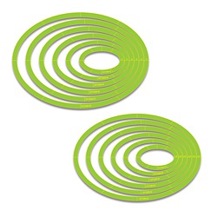 Matilda's Own Template - Oval Donut Set of 12- 1.5-7in