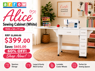 Alice Sewing Cabinet V3