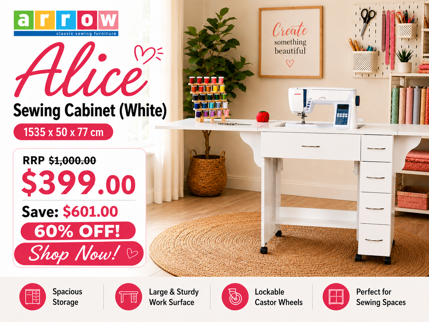 Alice Sewing Cabinet V3