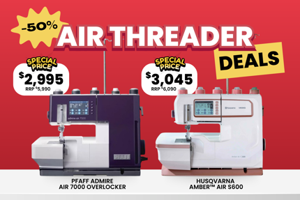 PFAFF & Husqvarna Promo Frontpage Banner