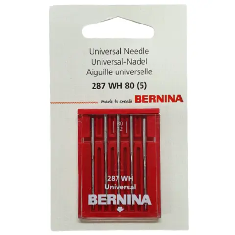 Bernina Machine Needles: Industrial - Size 80 (5pk)