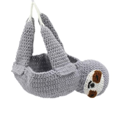 Crochet Plant Holder Kit 24.5 x 15 x 18cm - Sloth