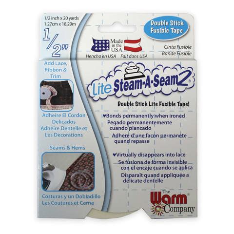 Steam-A-Seam 2 Lite - 1/2in x 20yds (5410)