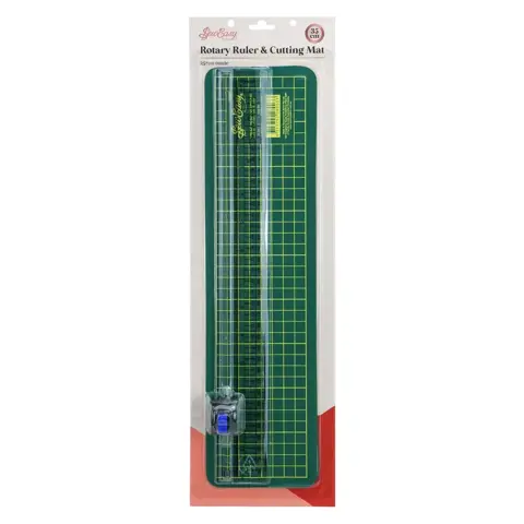 Sew Easy - Rotary, Ruler & Cutting Mat 35cm