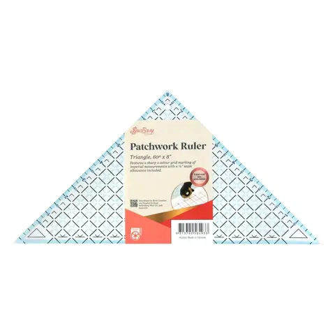 Sew Easy - Quilt Ruler Patchwork Triangle Imperial 8in