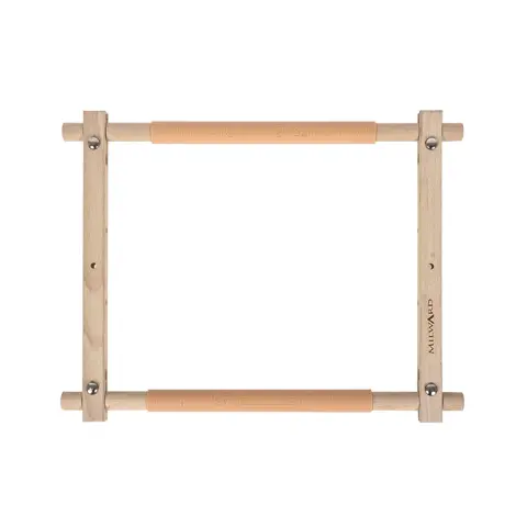 Milward Tapestry Frame with Clips Beech Wood 30.5 x 30.5cm (12 x 12in)